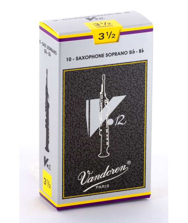 Vandoren V12 Soprano Saxophon Reeds, Box of 10