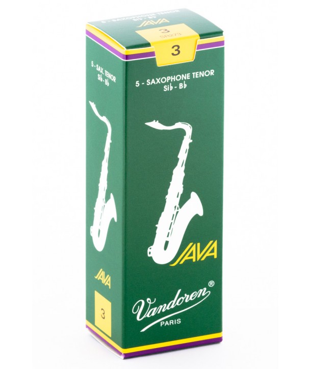 Vandoren Java Tenor Saxophon Reeds, Box of 5