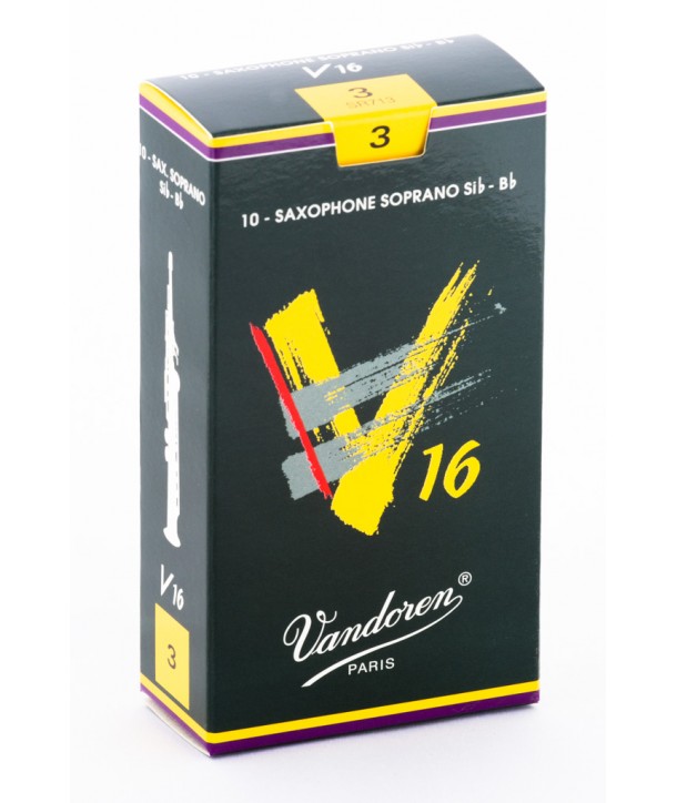 Vandoren V16 Soprano Saxophon Reeds, Box of 10