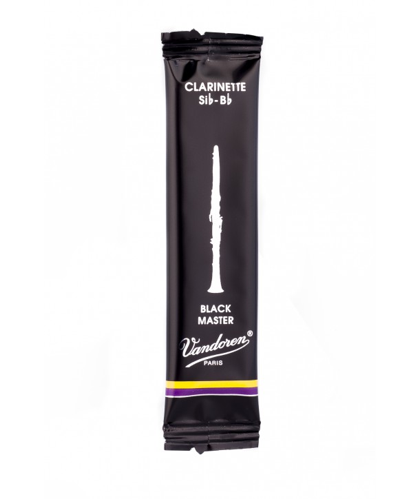 Vandoren Black Master German Bb Clarinet Reeds, Flow-pack of 1